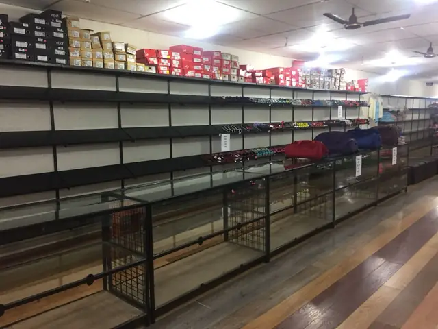 Designer Retail Shelving manufactured and installed by Shree Laxmi Rack Solutions