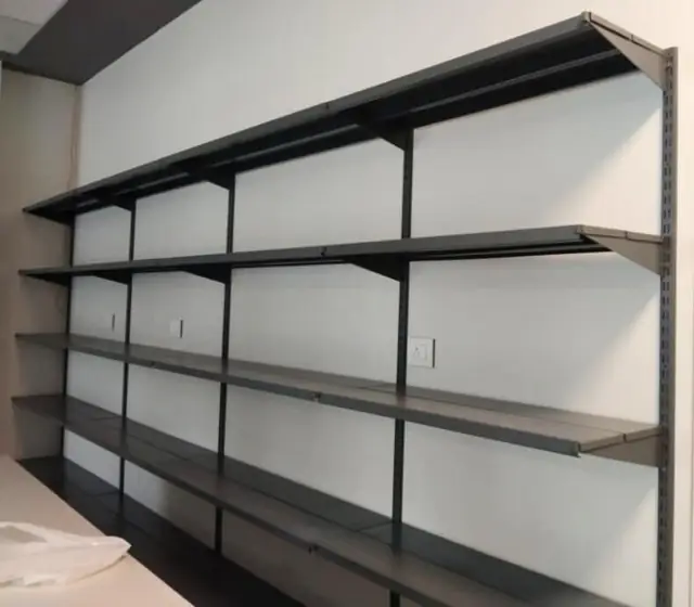 Designer Retail Shelving manufactured and installed by Shree Laxmi Rack Solutions