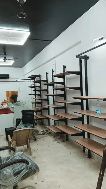 Designer Retail Shelving manufactured and installed by Shree Laxmi Rack Solutions