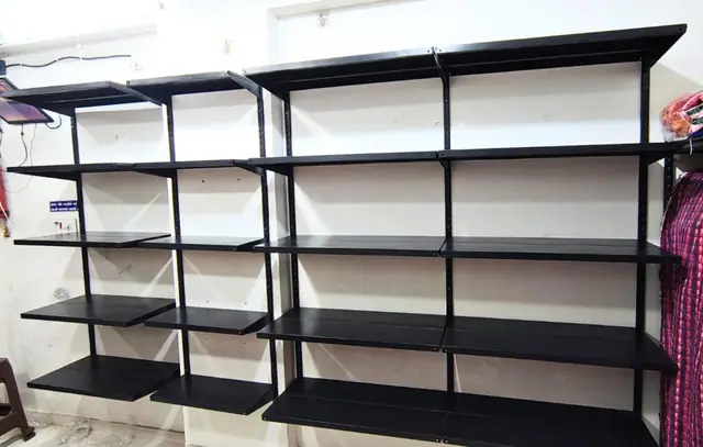 Designer Retail Shelving manufactured and installed by Shree Laxmi Rack Solutions