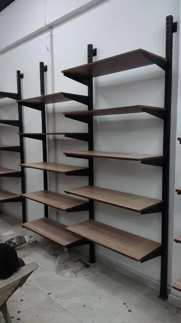 Designer Retail Shelving manufactured and installed by Shree Laxmi Rack Solutions