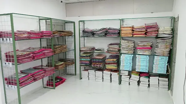 Garment Showroom Fit-out manufactured and installed by Shree Laxmi Rack Solutions