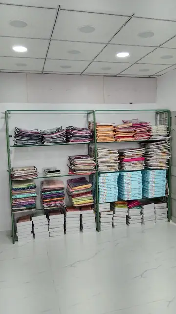 Garment Showroom Fit-out manufactured and installed by Shree Laxmi Rack Solutions