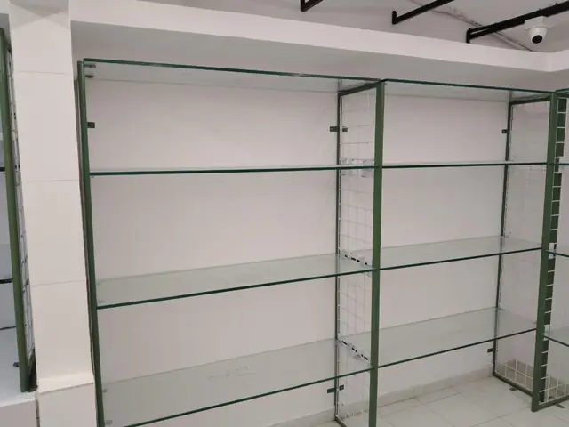 Glass & Framed Display Unit manufactured and installed by Shree Laxmi Rack Solutions