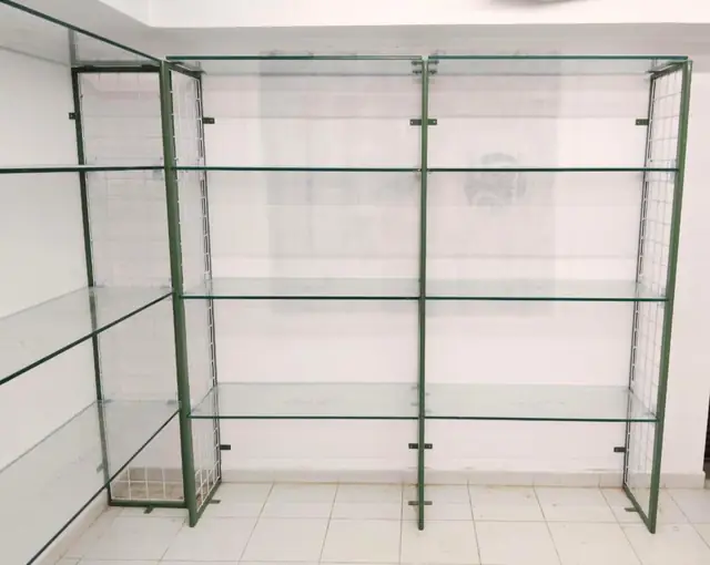 Glass & Framed Display Unit manufactured and installed by Shree Laxmi Rack Solutions