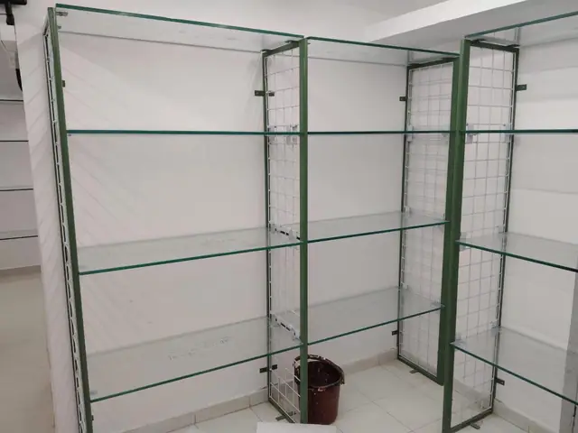 Glass & Framed Display Unit manufactured and installed by Shree Laxmi Rack Solutions
