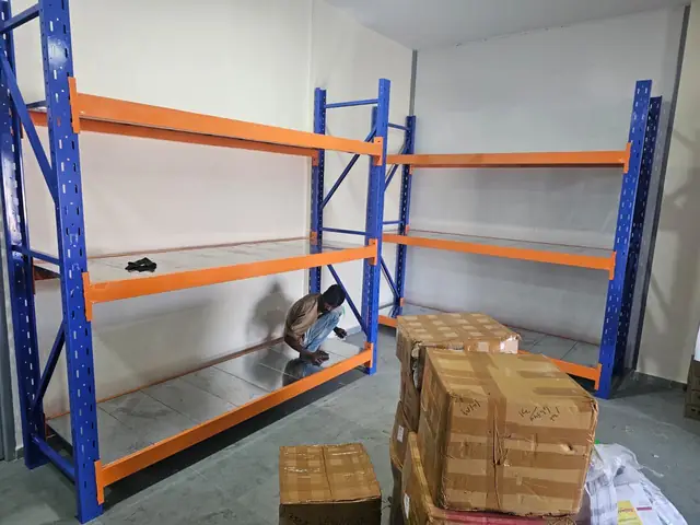 Heavy Duty Racking manufactured and installed by Shree Laxmi Rack Solutions