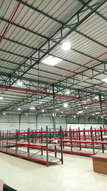 Long Span Warehouse Racking manufactured and installed by Shree Laxmi Rack Solutions