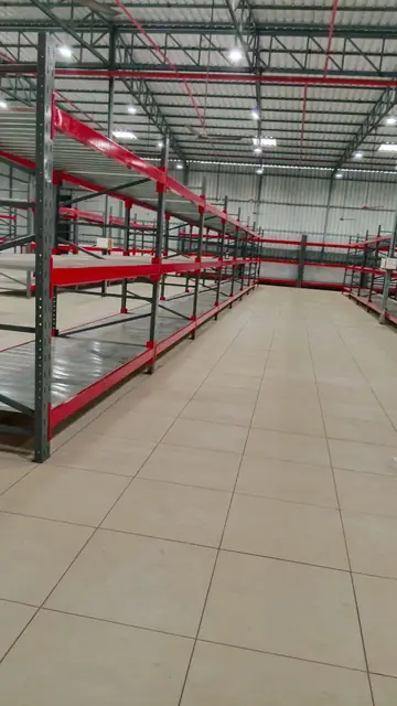Long Span Warehouse Racking manufactured and installed by Shree Laxmi Rack Solutions