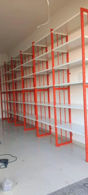 Slotted Angle Shelving manufactured and installed by Shree Laxmi Rack Solutions