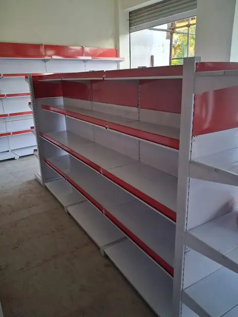 Supermarket Display Rack manufactured and installed by Shree Laxmi Rack Solutions