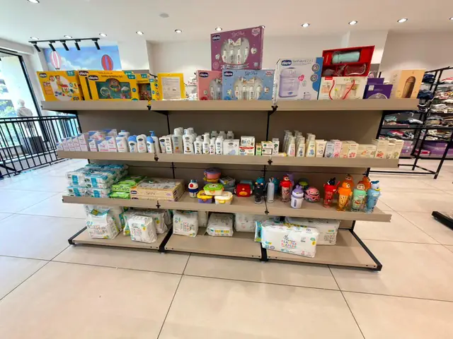 Supermarket Display Rack manufactured and installed by Shree Laxmi Rack Solutions