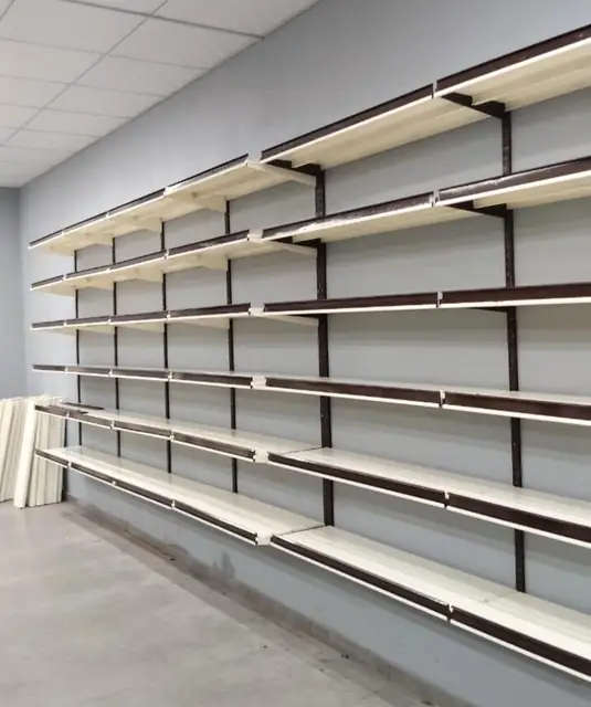 Supermarket Display Rack manufactured and installed by Shree Laxmi Rack Solutions