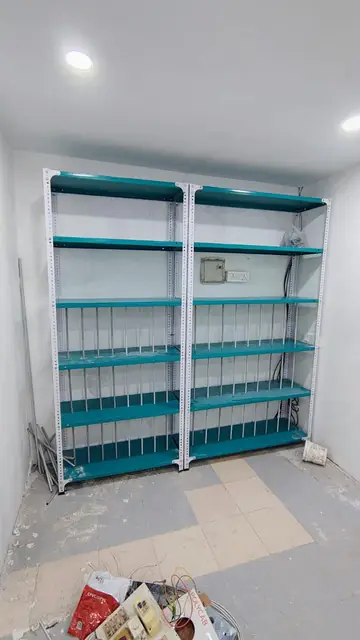 Supermarket Display Rack manufactured and installed by Shree Laxmi Rack Solutions