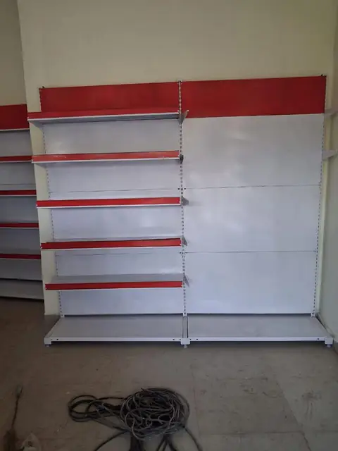 Supermarket Display Rack manufactured and installed by Shree Laxmi Rack Solutions