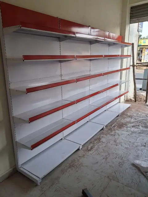 Supermarket Display Rack manufactured and installed by Shree Laxmi Rack Solutions