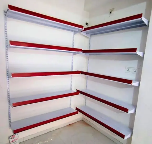 Supermarket Display Rack manufactured and installed by Shree Laxmi Rack Solutions