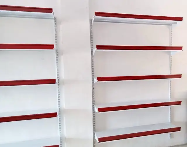 Supermarket Display Rack manufactured and installed by Shree Laxmi Rack Solutions