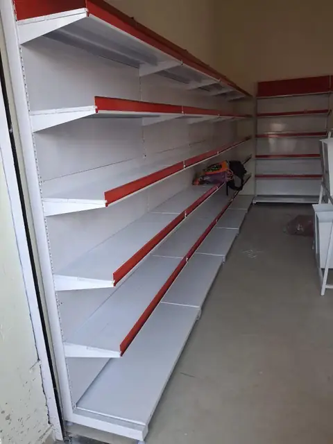 Supermarket Display Rack manufactured and installed by Shree Laxmi Rack Solutions