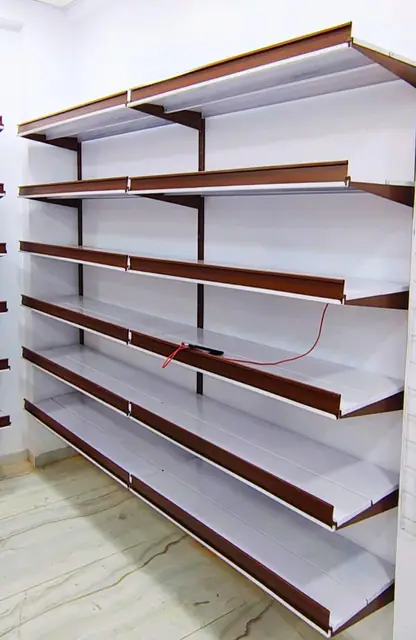 Supermarket Display Rack manufactured and installed by Shree Laxmi Rack Solutions